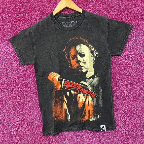 Bloody Disgusting John Carpenter's Halloween Micheal Myers T-Shirt Small - Picture 3 of 5